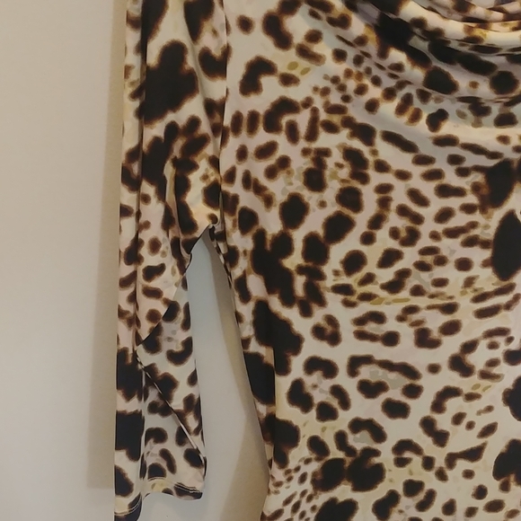 Jennifer Lopez Eternal Beauty Shaped Leopold Dress NWT Size Medium - Picture 6 of 15